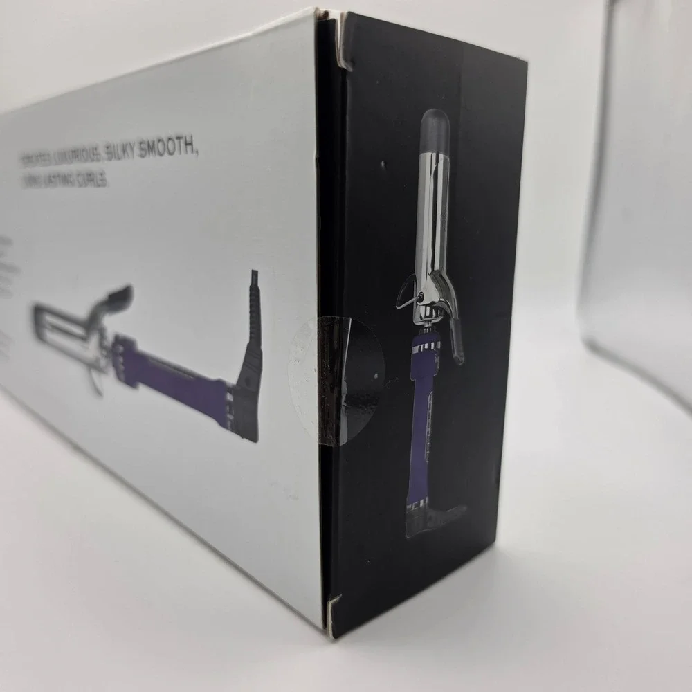 Ion Titanium Pro Curling Iron Womens 1.5 Inch Purple 301192 450F Heat NIB